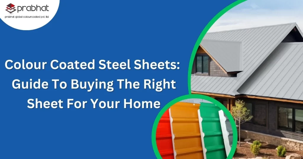 buy colour coated steel sheets