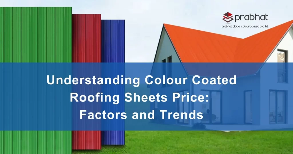 colour-coated roofing sheets