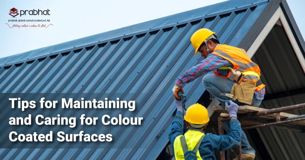 Color Coated Surfaces