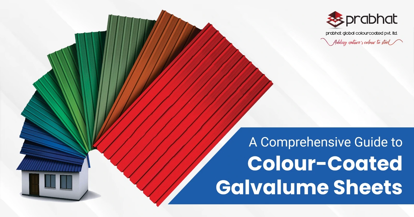 Colour-Coated Galvalume Sheets