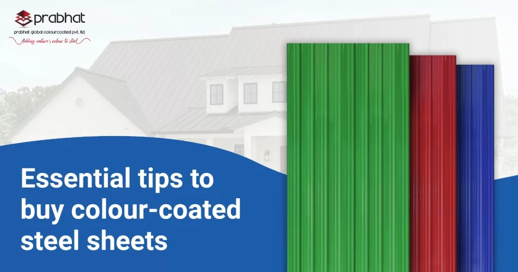 Buy Colour-Coated Steel Sheets