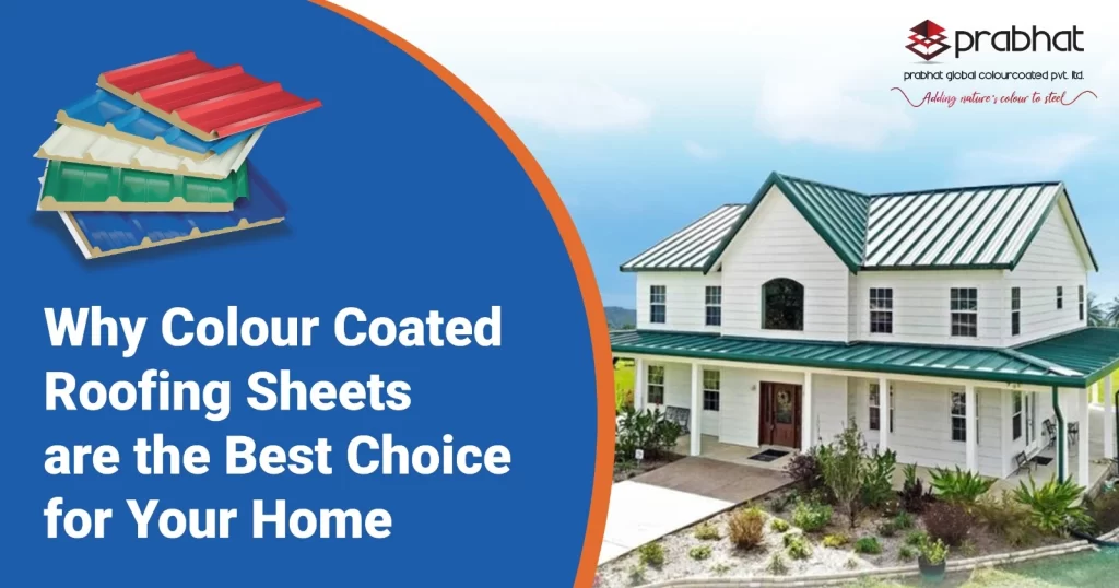 Colour-Coated Roofing Sheets for your home