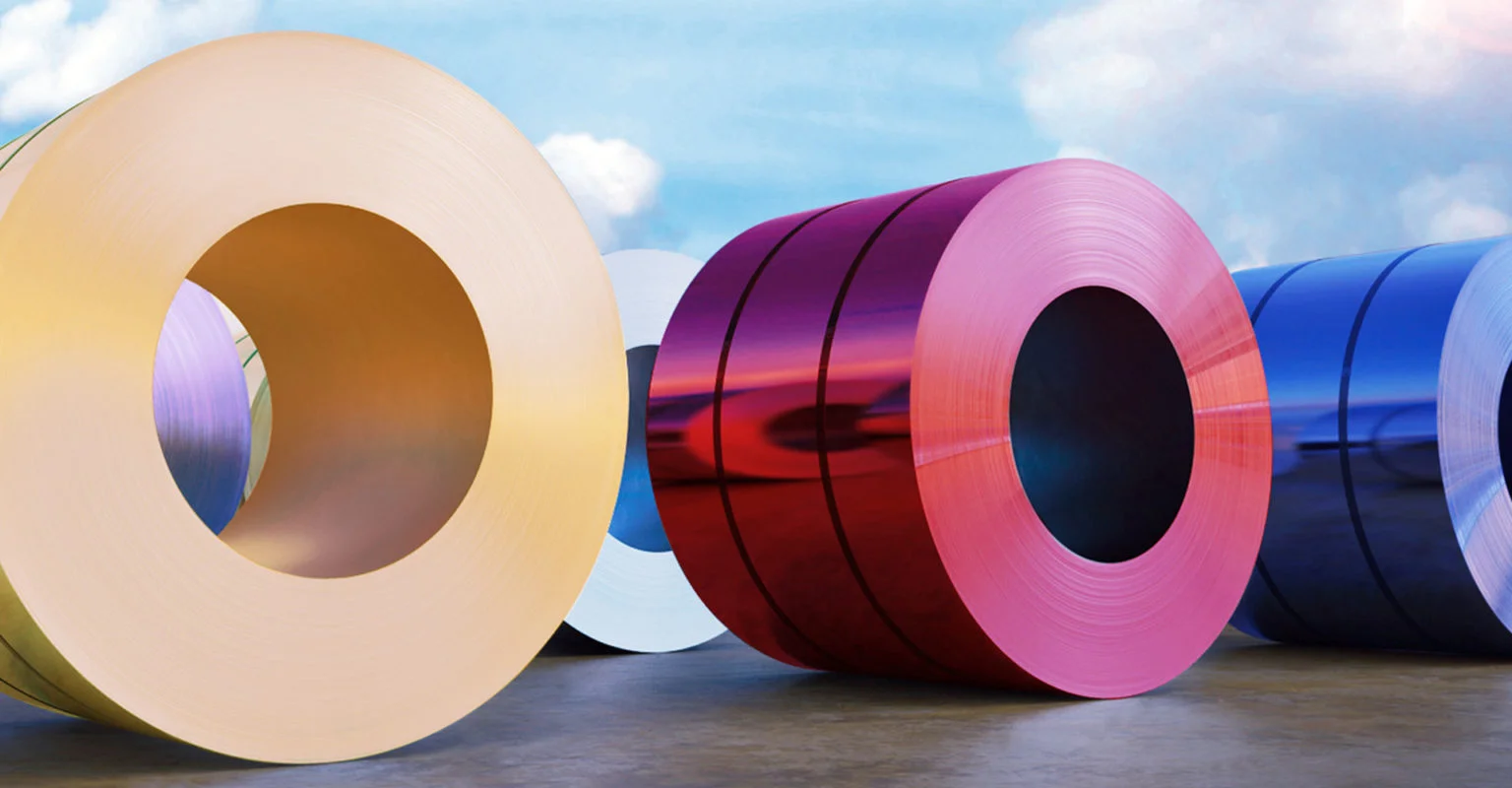 colour coated steel coils