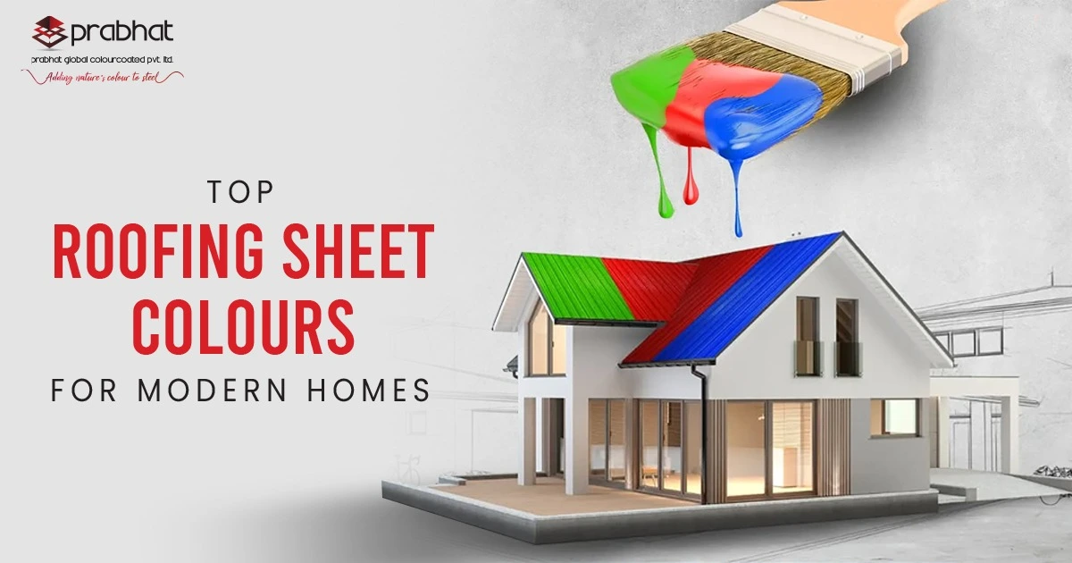 Top Roofing Sheet Colours for Modern Homes