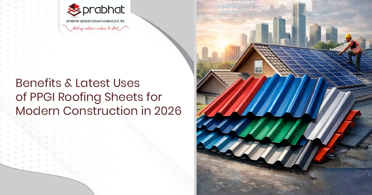 Benefits & Latest Uses of PPGI Roofing Sheets